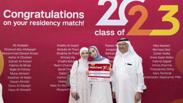 During the event WCM-Q’s future doctors celebrate resounding Match Day success