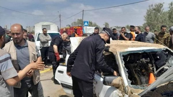 وفاة فلسطيني احتراقا بمركبة الغاز- الثورة عن مواقع التواصل