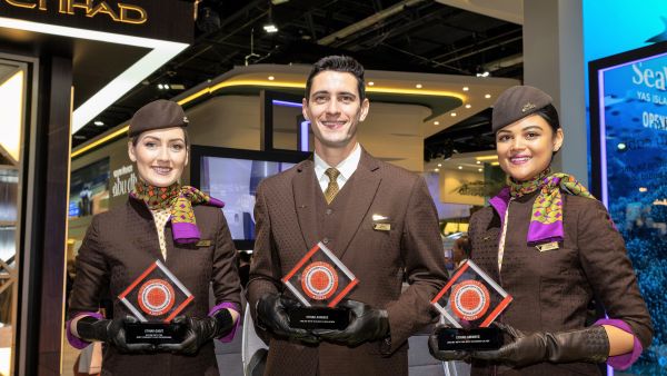 Etihad Airways wins hat-trick of 2023 business traveller awards