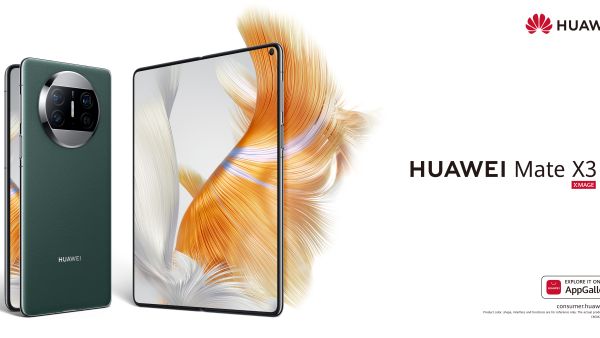 هواوي تُطلق الهاتف الذكي القابل للطي الأخف وزنًا والأنحف في العالم بشاشة كبيرة HUAWEI Mate X3 في المملكة العربية السعودية
