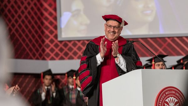 During the event Carnegie Mellon Qatar celebrates 104 new graduates