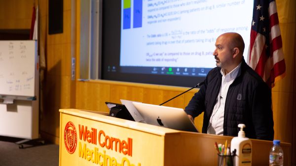 Dr. Ziyad Mahfoud, professor of research in population health sciences at WCM-Q WCM-Q equips healthcare professionals with biostatistical skills