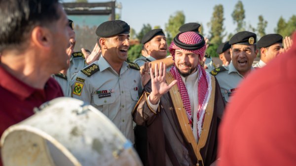 What did King Abdullah II give Crown Prince for his wedding?
