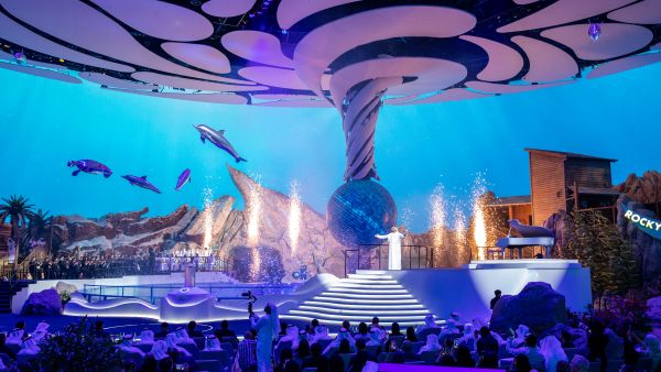 SeaWorld Abu Dhabi grand opening celebration SeaWorld® Yas Island, Abu Dhabi celebrates opening with a spectacular star-studded event