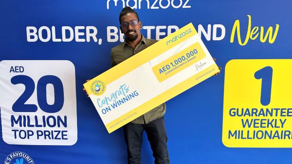 During the event Mahzooz GUARANTEED prize of AED1,000,000 transforms winner’s wedding plans into reality