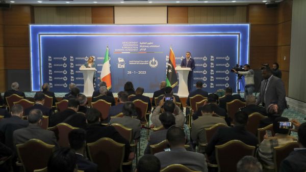 Giorgia Meloni & Abdulhamid Dbeibah 