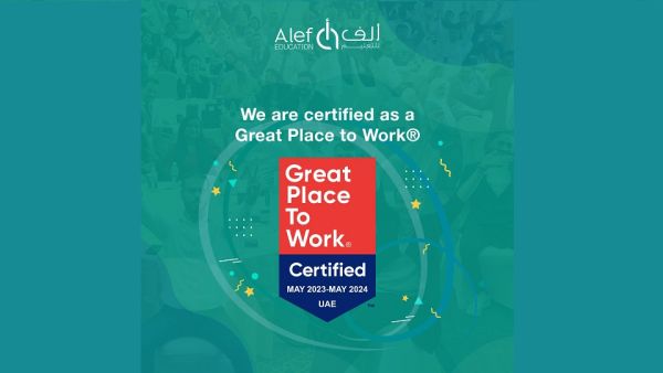 Alef Education Receives Great Place to Work Certification in Recognition of Positive and Inclusive Workplace Culture