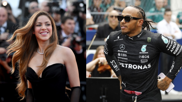 Shakira and Lewis Hamilton are dating
