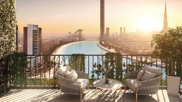 Riviera Phase Balcony View Azizi Developments partners with Finnish brand Kone for the supply of premium elevators for Riviera