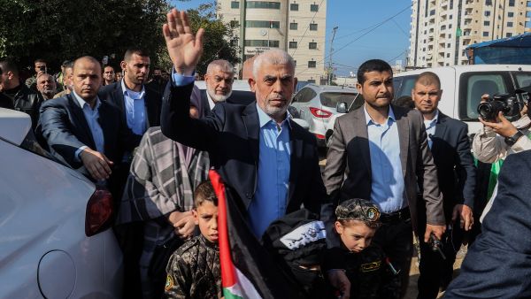 رئيس حركة حماس في قطاع غزة يحيى السنوار