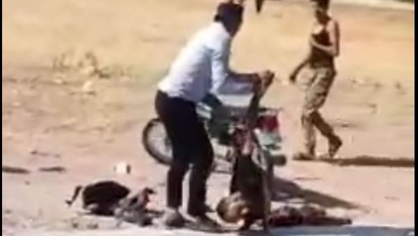  تفتت جثة القيادي الداعشي في الهجوم الاميركي
