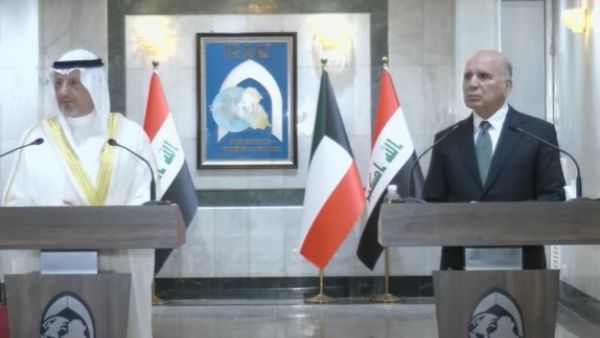 العراق والكويت يؤكدان التزامهما إنهاء ملف ترسيم الحدود البحرية