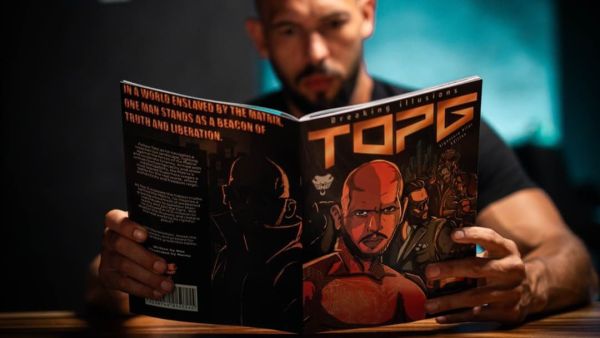 Andrew Tate comic book