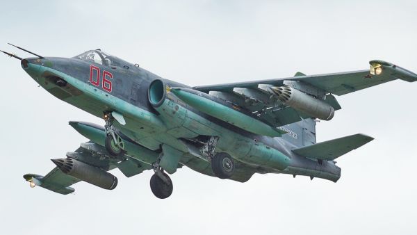 طائرة حربية روسية من طراز Su-25