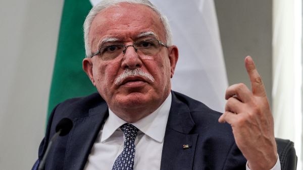 وزير الخارجية الفلسطيني رياض المالكي