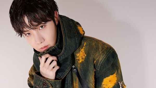 J-Hope, 29 first enlisted in the military in April (Instagram)