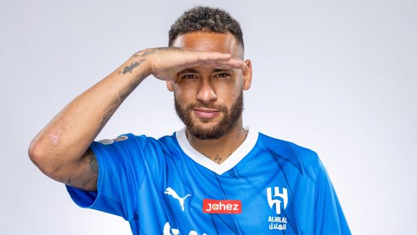 Neymar joins Al-Hilal (Photo by Saudi Pro League / AFP)