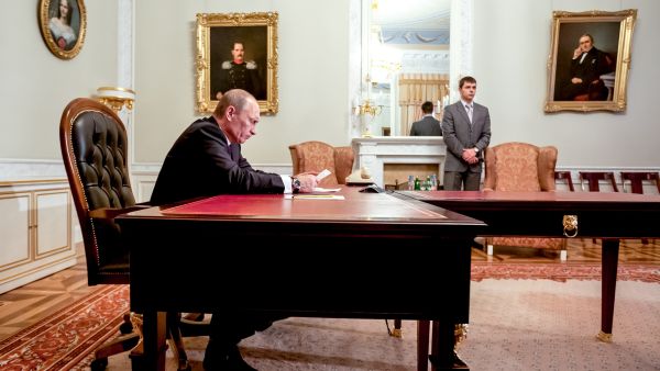 Putin In Kremlin
