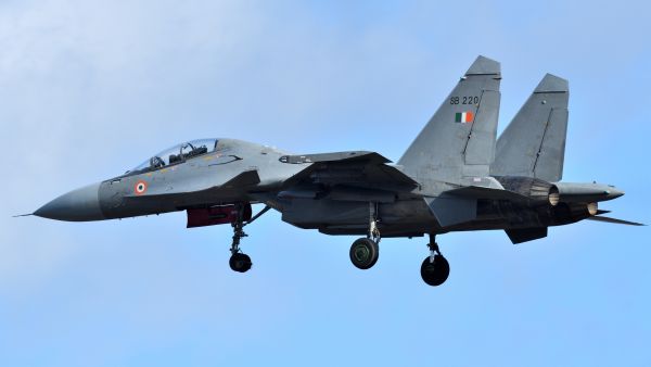SU-30 fighter jet crashed