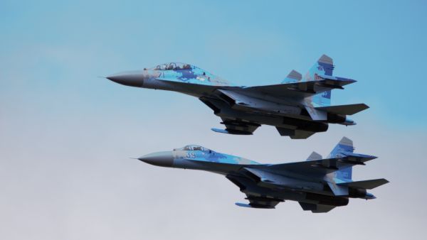 Ukrainian fighter jets