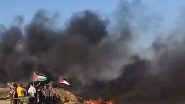 اسرائيل تقصف مواقع لحماس بعد عودة عمليات اطلاق البالونات الحارقة من غزة