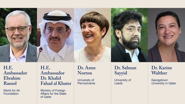 H.E. Ambassador Ebrahim Rasool, Founder of the World for All Foundation H.E. Ambassador Dr. Khalid Fahad al Khater, Director of Policy Planning, Ministry of Foreign Affairs for the State of Qatar The political theorist Anne Norton, Professor at the University of Pennsylvania, and author of the 2013 book On the Muslim Question Dr. Salman Sayyid, Professor in Rhetoric and Decolonial Thought at the University of Leeds. Dr. Karine Walther, Associate Professor of History at GU-Q and conference co-organizer Georgetown Qatar Conference Draws Influential Voices to Confront Islamophobia in All Its Forms