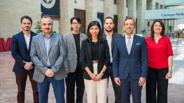 During the event Carnegie Mellon Qatar welcomes seven new faculty members