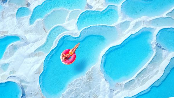 باموكالي مدينة الينابيع الساحرة في تركيا باموكالي مدينة الينابيع الساحرة في تركيا