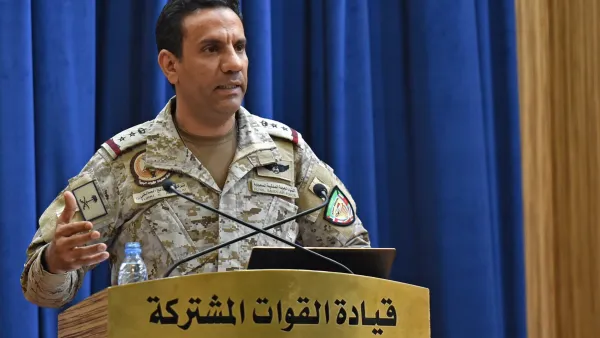 Saudi-led coalition spokeperson