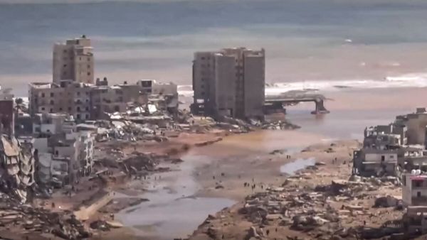 الدمار في مدينة درنة