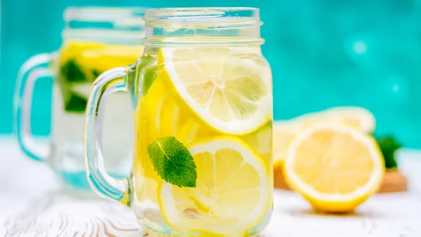 Lemon water