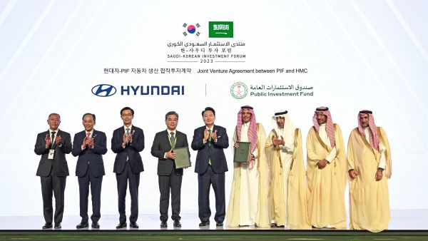 PIF and Hyundai Motor Company Sign Joint Venture Agreement to Establish New Automotive Manufacturing Plant in Saudi Arabia