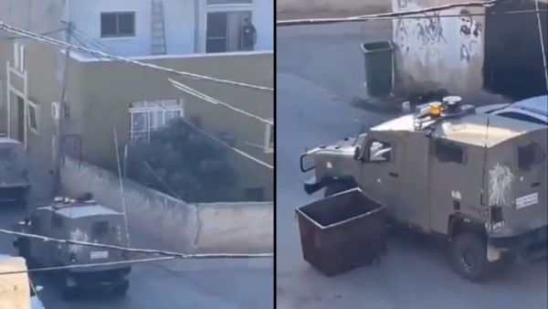 دبابات إسرائيلية تبيع الخردة في شوارع غزة