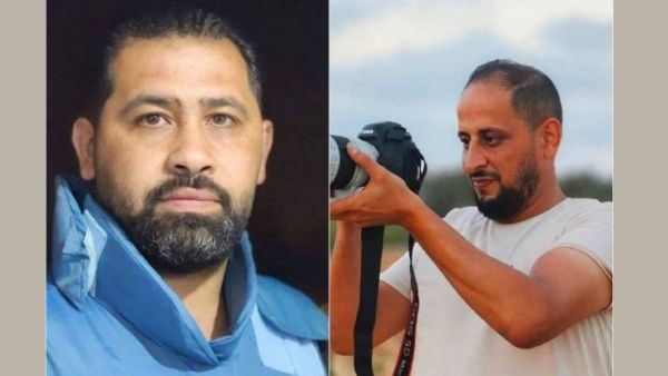  استشهاد صحفيين اثنين واصابة ثالث فجر اليوم الثلاثاء،