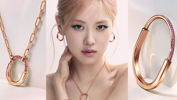  روزي تلهم دار تيفاني أند كو مجموعة Tiffany Lock ROSÉ المصغرة الجديدة
