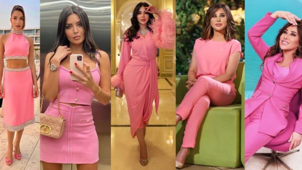 في أكتوبر الوردي والتوعية لمرض سرطان الثدي إليكي أجمل إطلالات المشاهير باللون الوردي