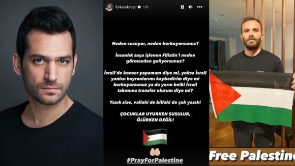 أبرزهم مراد يلدريم وفرقان أكسوي نجموم تركيا يعلنون تضامن كامل مع فلسطين