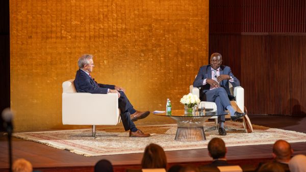 During the event Georgetown Provides a Public Platform for ILO Director-General's Insight on Labor and Social Justice