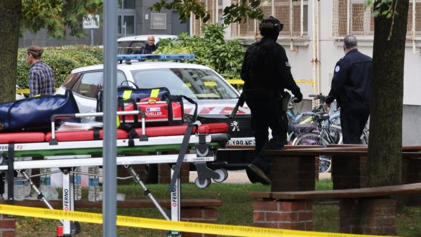 Fatal stabbing at French school