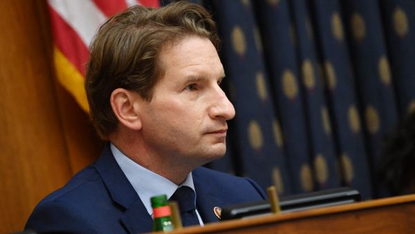 House Democrat Dean Phillips launches primary challenge against President Biden. (Kevin Dietsch/ AFP)