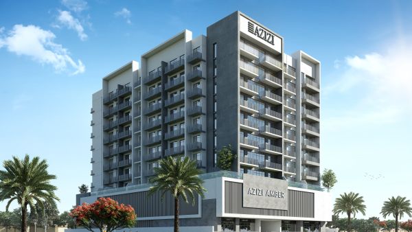 Amber Street View. Azizi Developments sells 100% of its studios and one-bedroom apartments in Amber, Al Furjan
