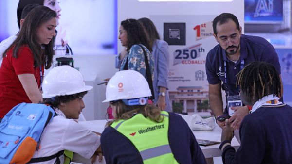 During the event Abu Dhabi University’s College of Engineering Participates in ADIPEC 2023