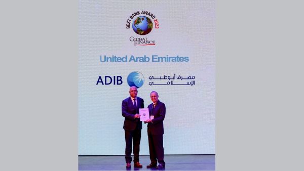 Nasser Al Awadhi ADIB Named as the Best Bank in the UAE by Global Finance Awards 2023