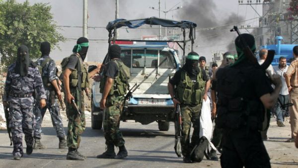 Palestinian Hamas security forces