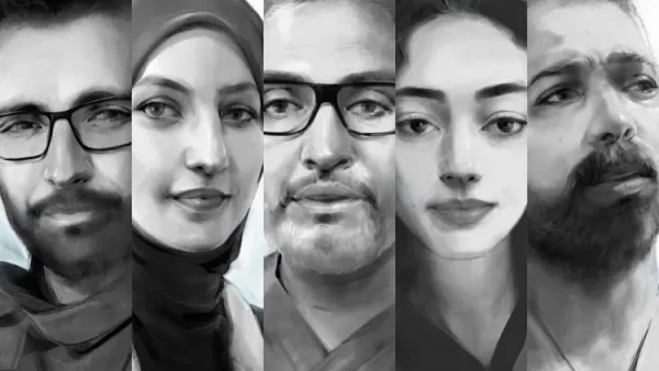 فوغ العربية تكرم رموز الحرب ومعتز عزايزة وباليستيا العقاد يتصدران الغلاف