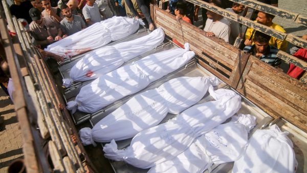  تهجير ما يقرب من 600 ألف فلسطيني إلى الجزء الجنوبي من قطاع غزة