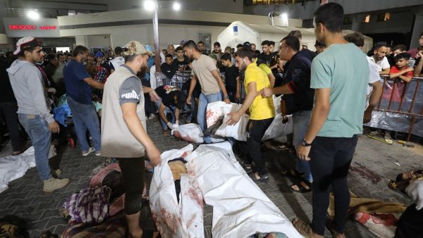 ما يزيد عن 500 شهيد في استهداف مستشفى الأهلي المعمداني.