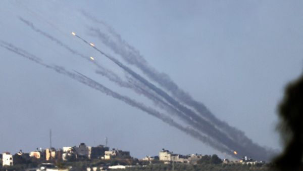 صواريخ تنطلق من قطاع غزة باتجاه المستوطنات والمدن الاسرائيلية