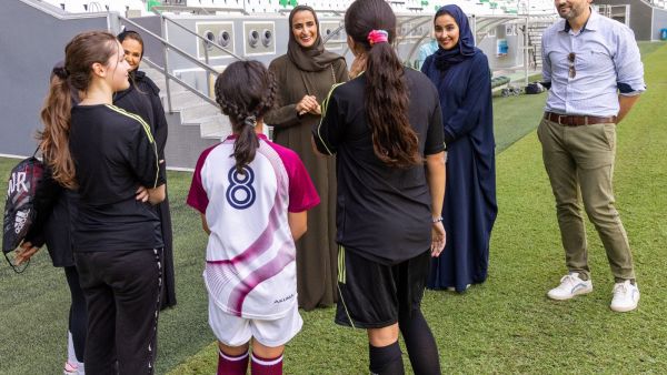 During the event Qatar Foundation and Volkswagen Middle East Partner to Support Women Athletes