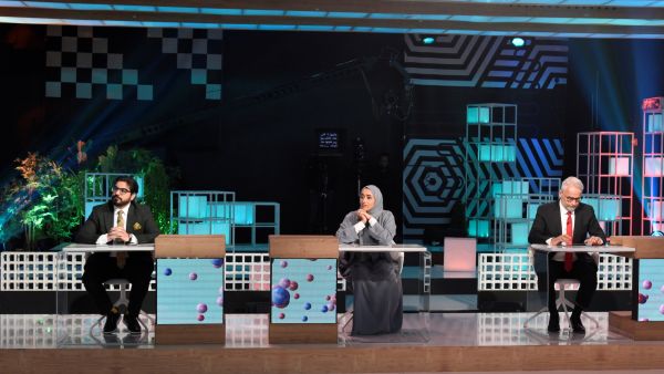 During the event Creating a Greener Future for the Middle East on Stars of Science Season 15